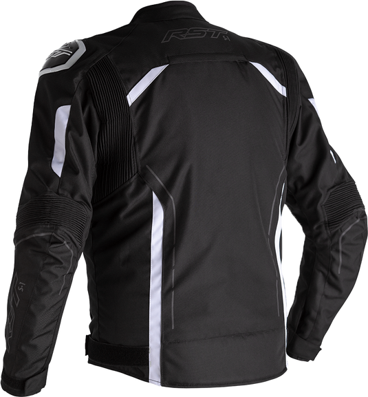 S1 CE JACKET BLACK/BLACK/WHITE TEXTILE 4XL 102559WHI-52 image 2