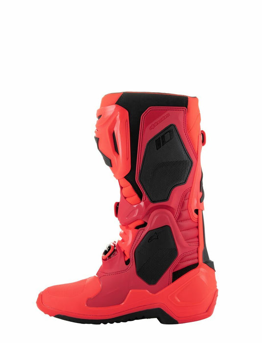 TECH 10 LE BOOTS RED FLUO/BRIGHT RED/BLACK 9 2010020-3034-9 image 3