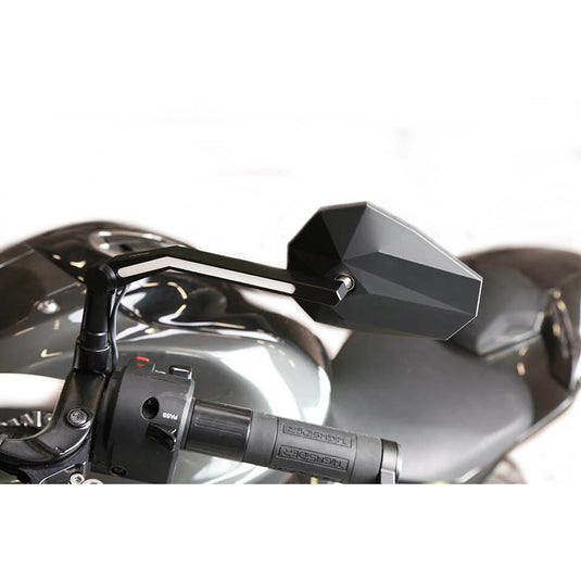 STEALTH-X3 DRL MIRROR PAIR MATTE BLACK 301-452 image 3