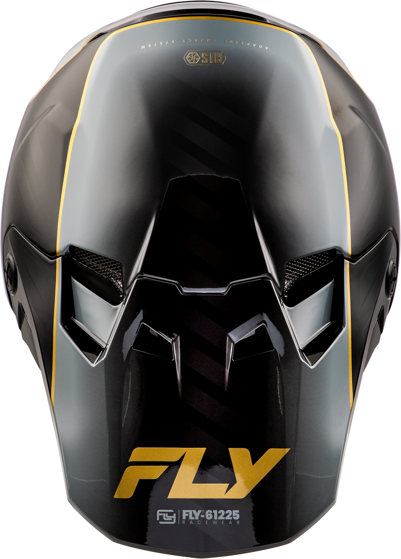 Load image into Gallery viewer, FORMULA CC UNDERGLOW HELMET BLACK/GREY/GOLD LG 73-4351L image 3
