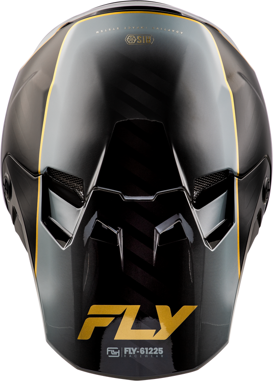 FORMULA CC UNDERGLOW HELMET BLACK/GREY/GOLD 2X 73-43512X image 3