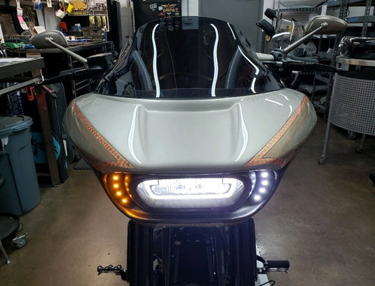 QUAD-POD FRONT LIGHT KIT SATIN QPLK-S image 2