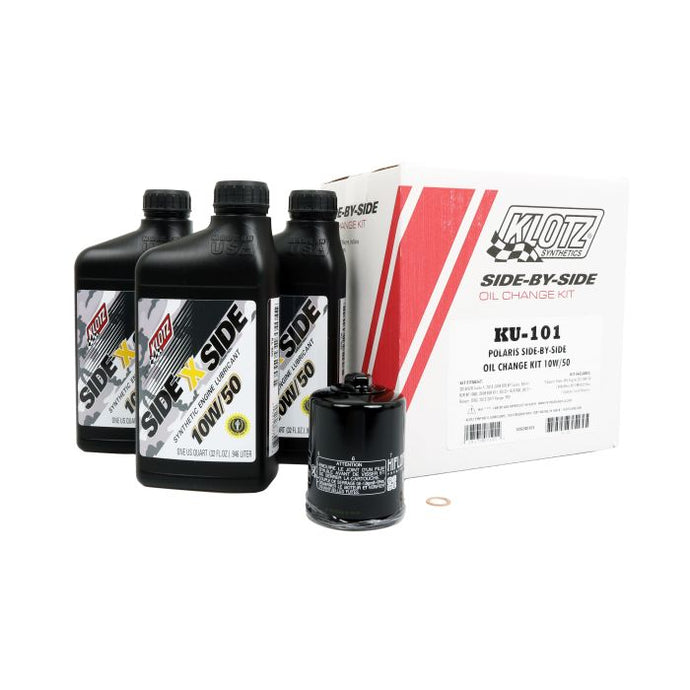 KLOTZ OIL CHANGE KIT POLARIS RZR/RANGER