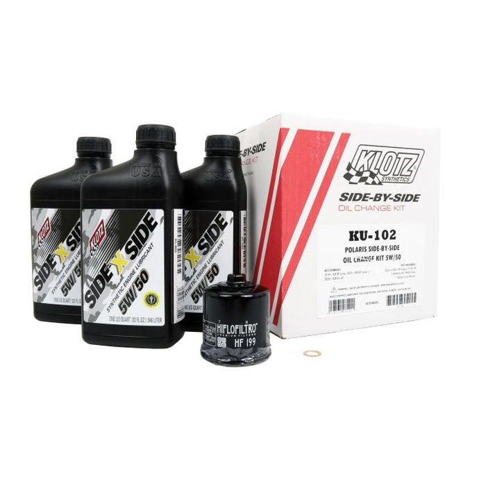 KLOTZ OIL CHANGE KIT POLARIS RZR