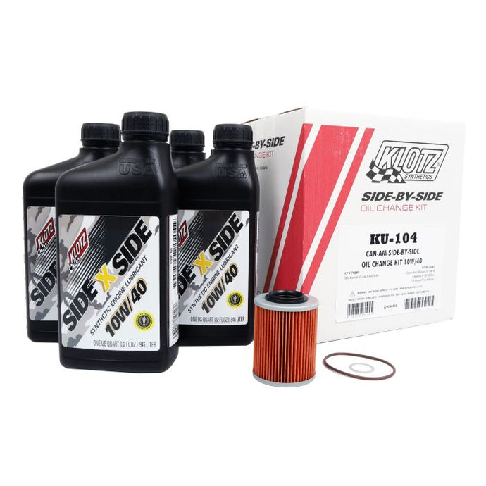 KLOTZ OIL CHANGE KIT CAN-AM MAVERICK X3