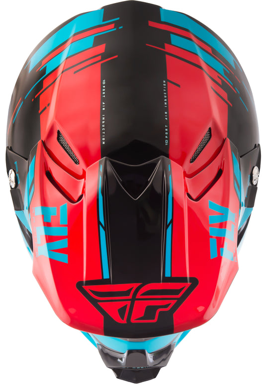 F2 CARBON FORGE HELMET RED/BLUE/BLACK SM 73-4232-5-S image 4
