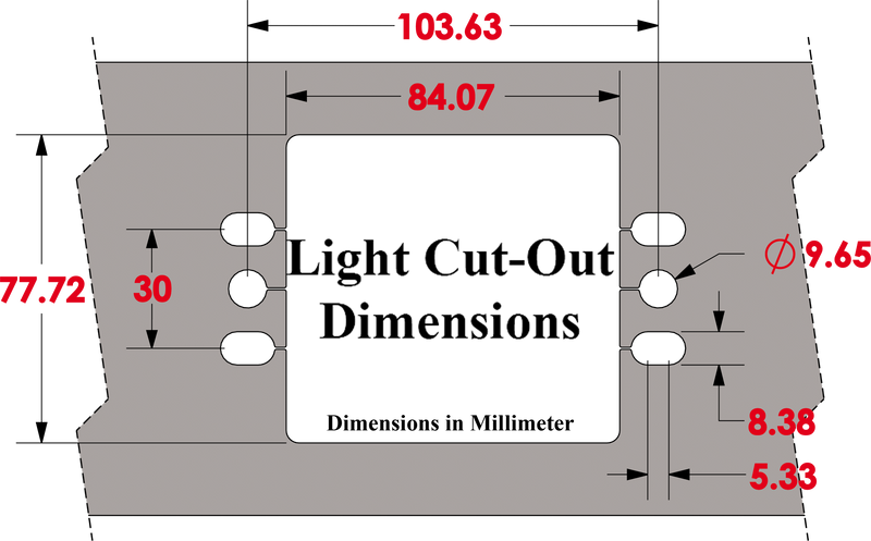 Load image into Gallery viewer, BUMPER LIGHT COVER KIT 101445 image 5

