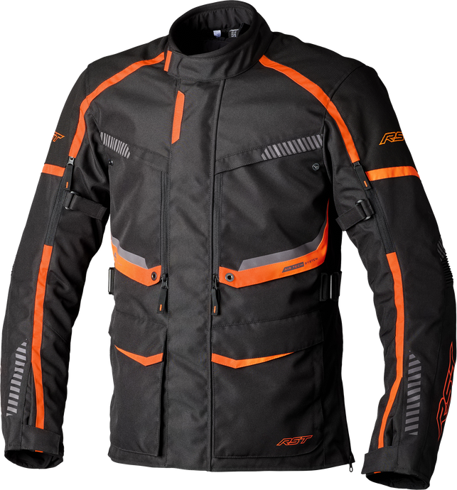 MAVERICK EVO CE JACKET BLACK/ORANGE TEXTILE SM 103198ORG-40 image 1
