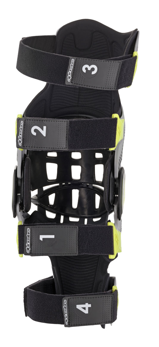 BIONIC 7 KNEE SET SILVER/YELLOW MD 6501319-195-M image 2