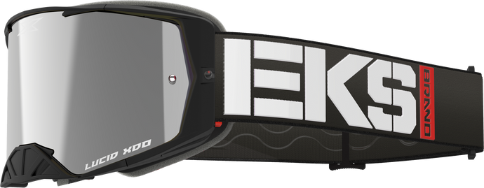LUCID CALIBER GOGGLE BLACK SILVER MIRROR LENS 067-12030 image 1
