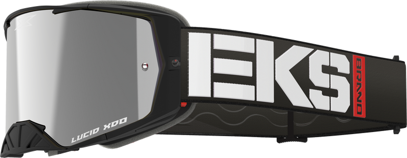 Load image into Gallery viewer, LUCID CALIBER GOGGLE BLACK SILVER MIRROR LENS 067-12030 image 1
