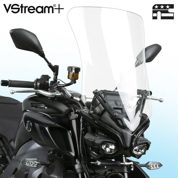 VSTREAM+ WINDSCREEN TALL CLEAR YAM N20348 image 1