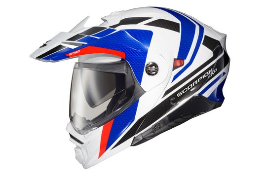 EXO-AT960 MODULAR HELMET HICKS WHITE/BLUE SM 96-1163 image 1