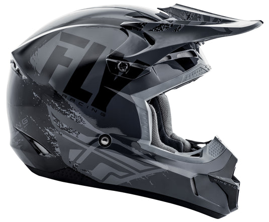 KINETIC BURNISH HELMET GREY/BLACK SM 73-3390-5-S image 2