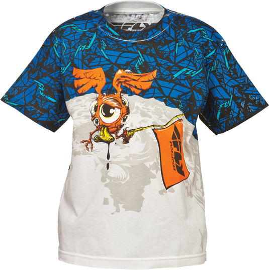BOMBSTART TEE BLUE/WHITE YM 352-0281YM image 1