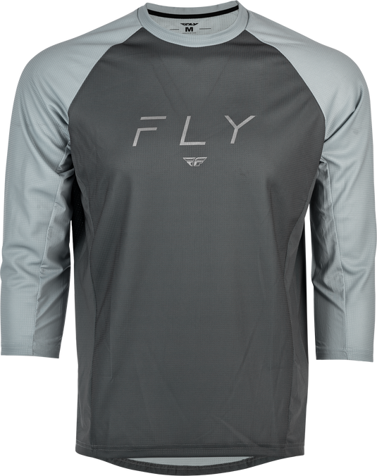 RIPA 3/4 SLEEVE JERSEY GREY/LIGHT GREY MD 352-8133M image 2