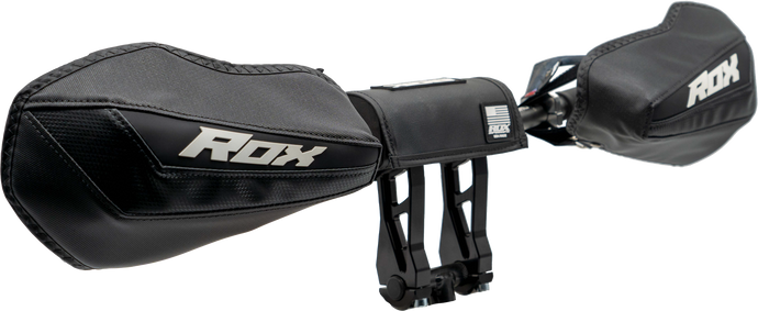 GEN '3 'FLEX-TEC 'HANDGUARDS BLACK/ WHITE FT3-HG-W image 1