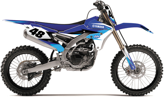 2016 AMPED YAMAHA GRAPHICS KIT N40-2732 image 1