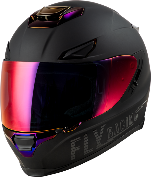SENTINEL RECON HELMET MATTE BLACK/PURPLE CHROME XL 73-8429X image 1