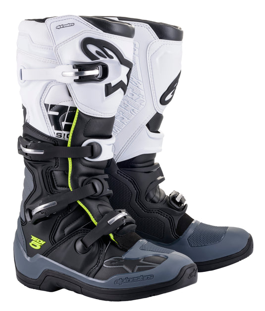 TECH 5 BOOTS BLACK/DARK GREY/ WHITE SZ 12 2015015-102-12 image 1