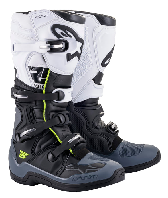 TECH 5 BOOTS BLACK/DARK GREY/ WHITE SZ 09 2015015-102-9 image 1