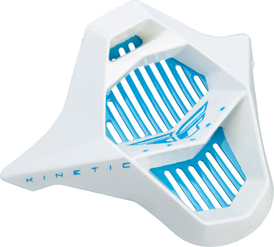 KINETIC FULLSPEED HELMET MOUTHPIECE BLUE/HI-VIS 73-4786 image 1