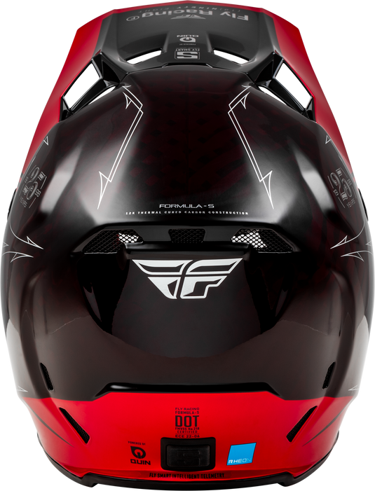 FORMULA S CARBON LEGACY HELMET RED CARBON/BLACK MD 73-4447M image 2