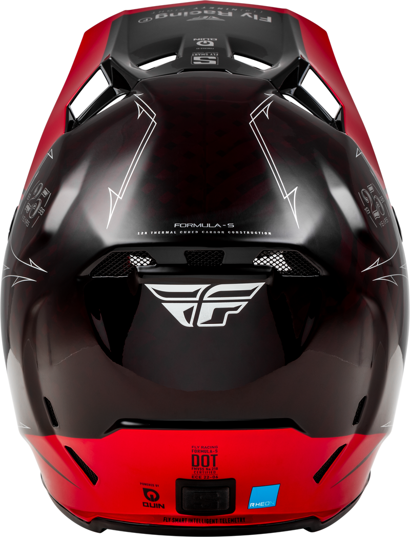 Load image into Gallery viewer, FORMULA S CARBON LEGACY HELMET RED CARBON/BLACK 2X 73-44472X image 2
