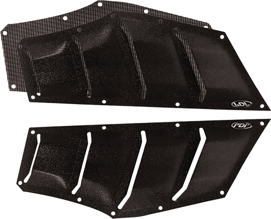 PDP BLK VENTS A/C SNO PRO 500/600 V-SPBO811BB image 1