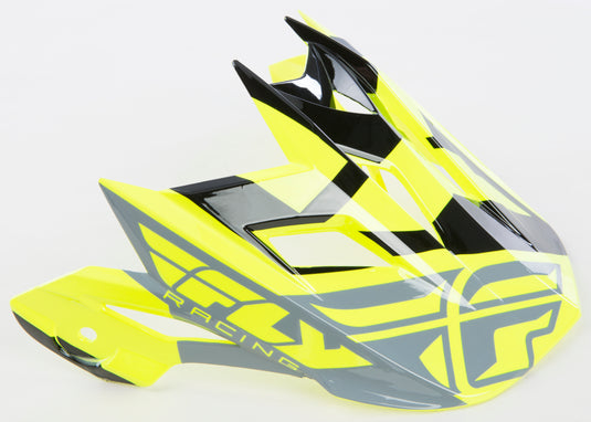 2014 DEFAULT VISOR HI-VIS/BLACK 73-9111 image 1