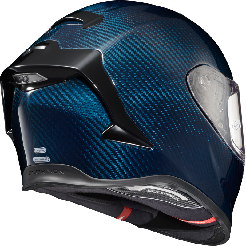 Load image into Gallery viewer, EXO-R1 AIR FULL FACE HELMET CARBON BLUE LG R1C-0205 image 5
