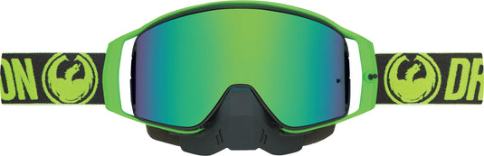 NFX2 SNOW GOGGLE FACTORY W/LUMA GREEN ION + AMBER LENS 294636030562 image 1