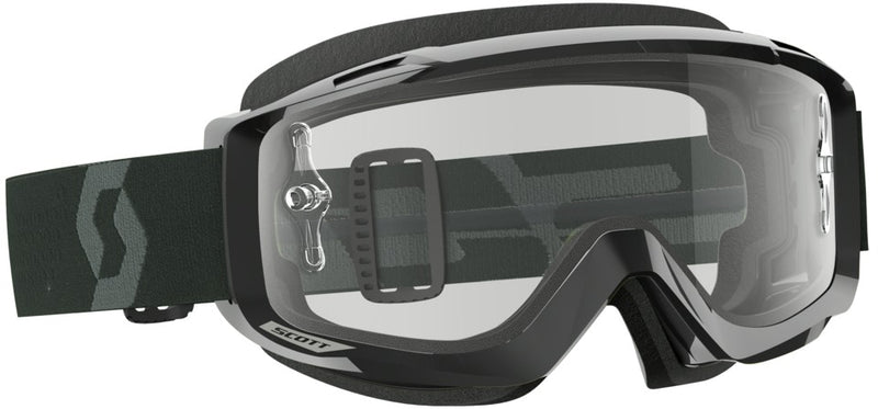 Load image into Gallery viewer, SPLIT OTG GOGGLE BLACK/WHITE W/CLEAR WORKS LENS 262599-1007113 image 1
