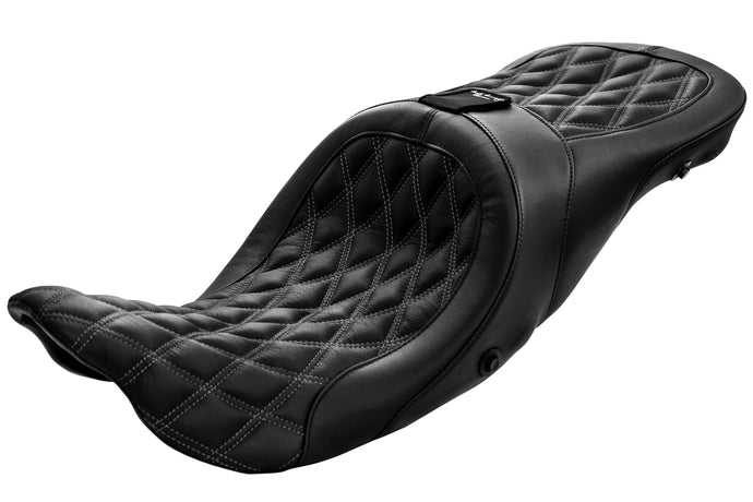 LONGHAUL 2-UP XL W/BR. REC AIR DIAMOND STITCH FLH/FLT `08-UP 21-413DIAAIR image 1
