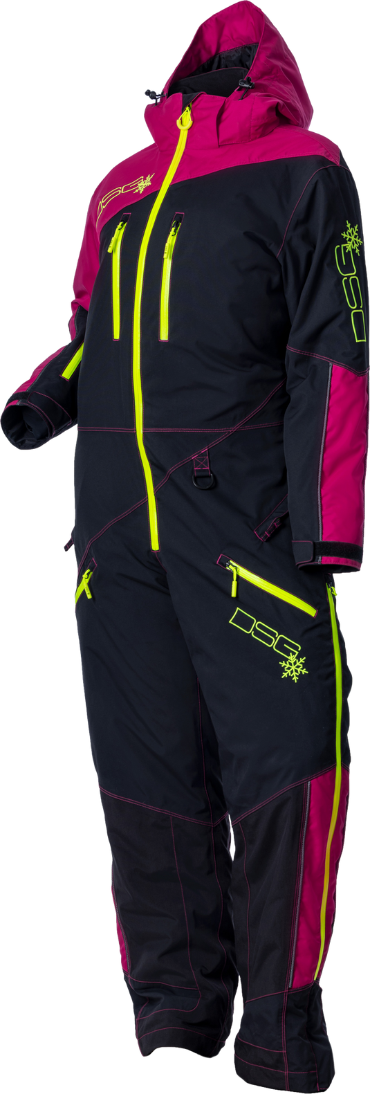 DSG MONOSUIT 2.0 BERRY/BLACK 2X 52270 image 1