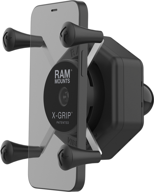 X-GRIP VIBE-SAFE PHONE HOLDER WITH BALL ADAPTER RAM-HOL-UN7B-462 image 1
