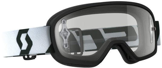 BUZZ PRO GOGGLE BLACK/WHITE W/CLEAR WORKS LENS 262602-1007113 image 1