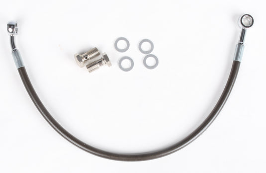 BRAKELINE REAR POLARIS STD SMK OUT500-R-SMK image 1