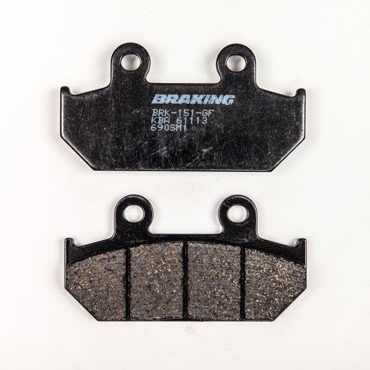 BRAKE PAD SET SEMI-METALLIC 690SM1 image 1