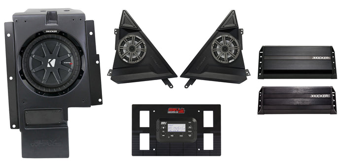 SSV PNP KICKER 3 SPKR KIT POL SS-3K image 1