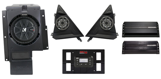 SSV PNP KICKER 3 SPKR KIT POL SS-3K image 1