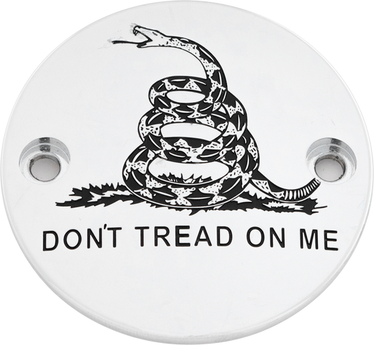 M8 TIMER COVER DON'T TREAD CHROME PATR08-63 image 1