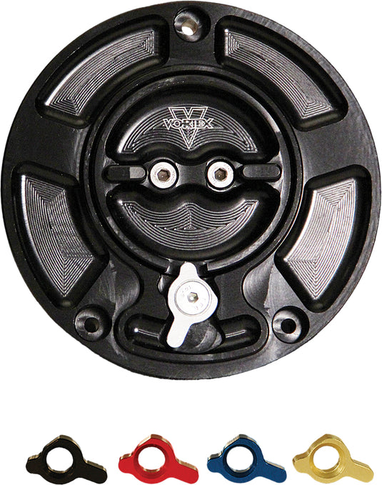GAS CAP V3 BLK SUZ GC510K image 1