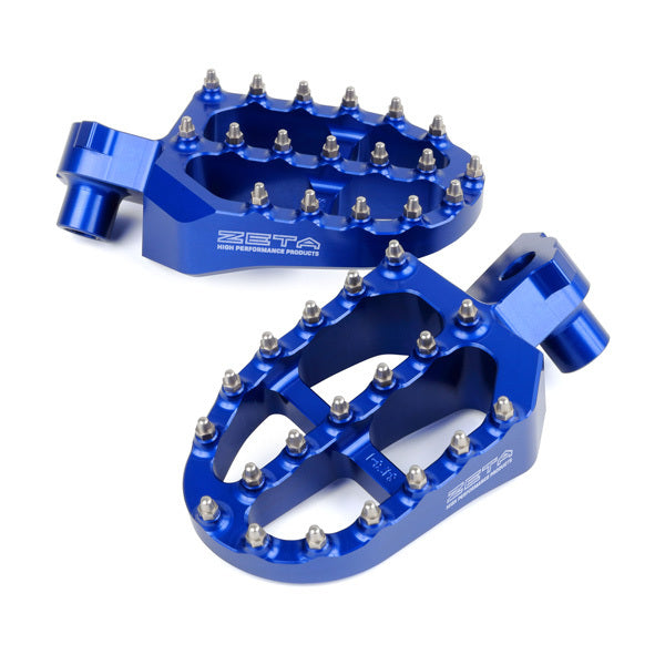 ALUMINUM FOOTPEGS BLUE ZE93-1623 image 1