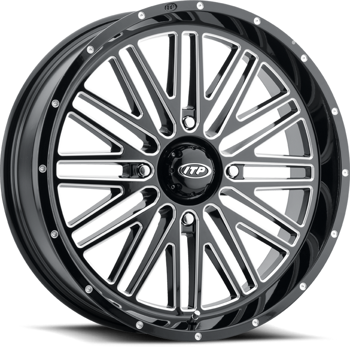 MOMENTUM WHEEL BLK/MAC 20X6.5 4/156 4+2.5 (+10MM) 20MT113BX image 1