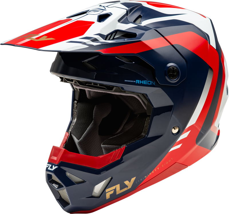 Load image into Gallery viewer, YTH FORMULA CP KRYPTON HELMET RED/WHITE/NAVY YL 73-0037YL image 1
