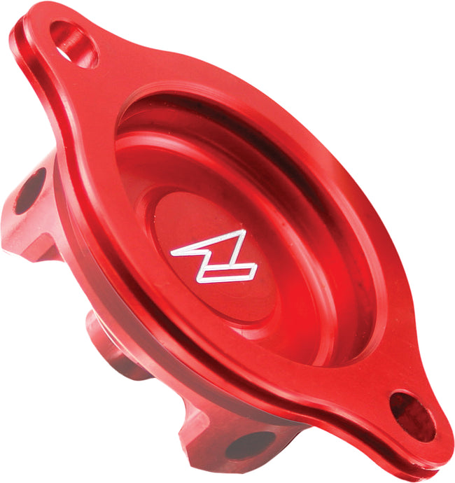 OIL FILTER COVER RED ZE90-1023 image 1