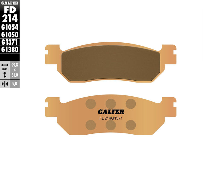 BRAKE PADS SINTERED FD214G1371 FD214G1371 image 1