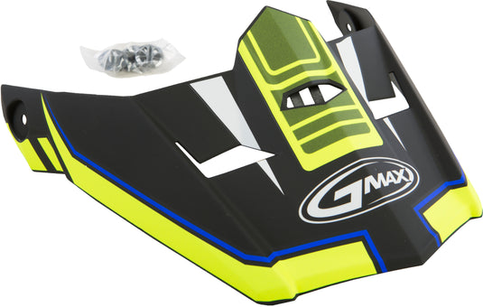 VISOR MX46 UNCLE NEON ORA/HI-VIS/BLUE MD-3X TC24 G046826-DUP image 1