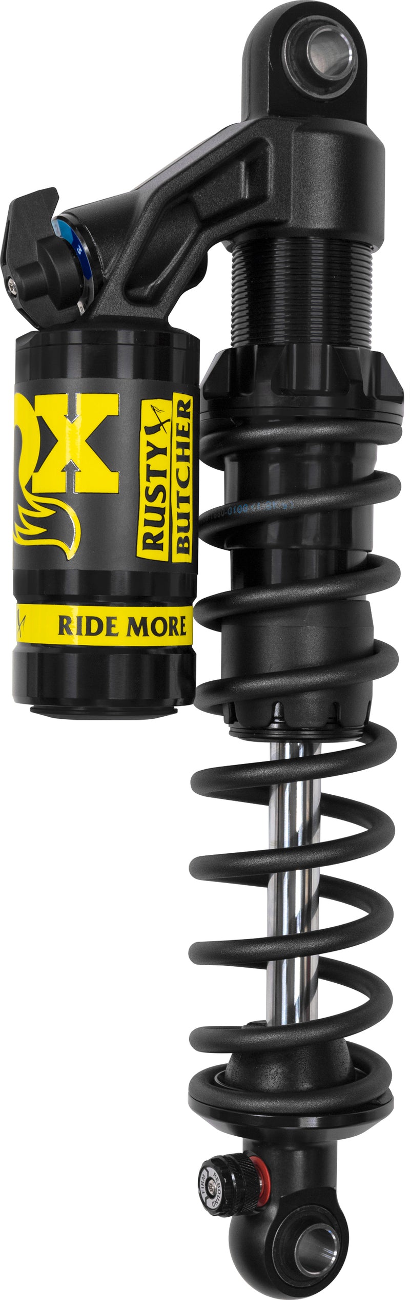 Load image into Gallery viewer, RUSTY BUTCHER SERIES QS3-R SPORTSTER SHOCK 14 IN 897-27-019 image 1
